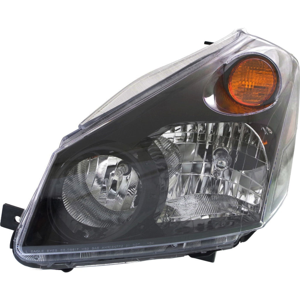 Headlight Assembly Set For 2004-2009 Nissan Quest Left Right Composite With Bulb