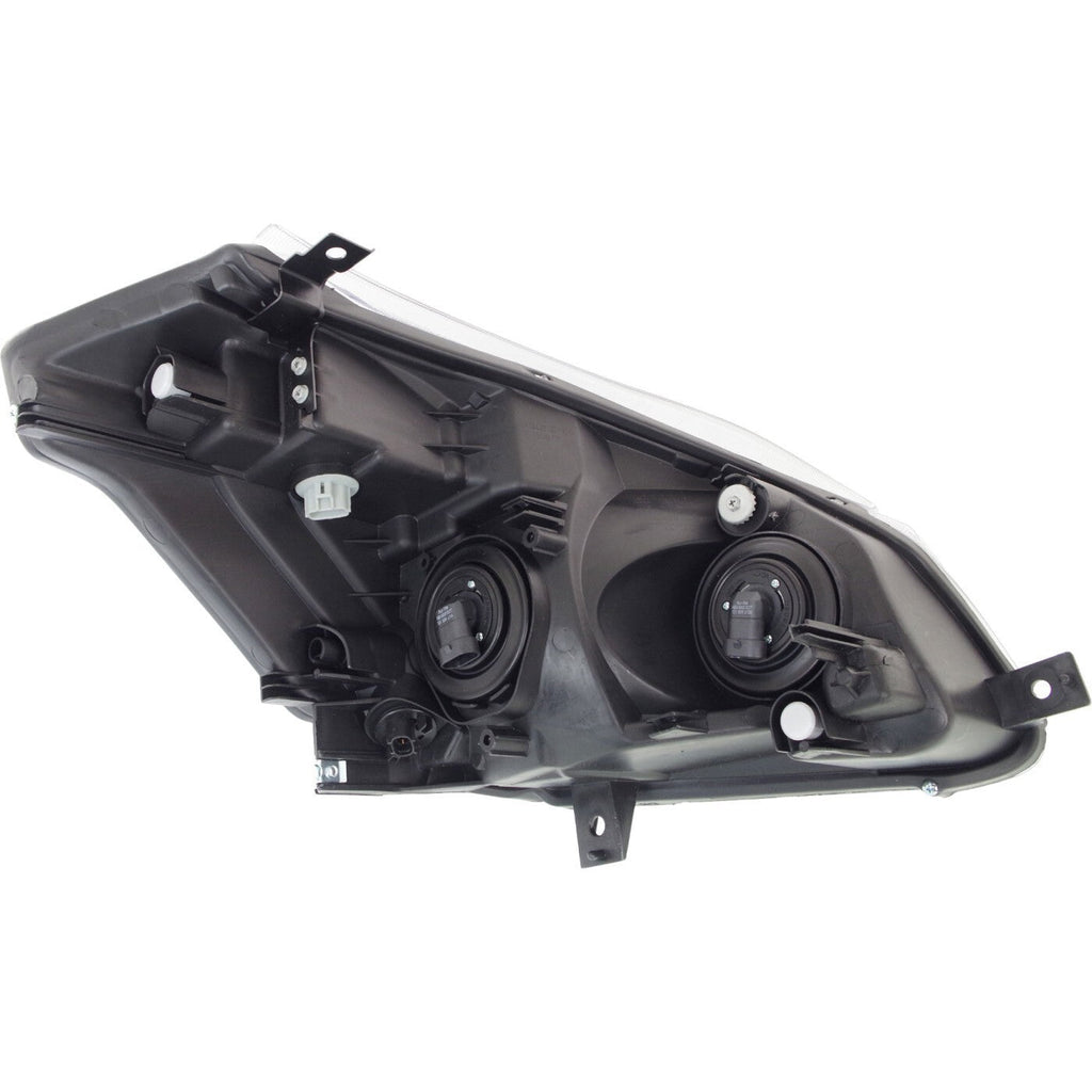Headlight Assembly Set For 2004-2009 Nissan Quest Left Right Composite With Bulb
