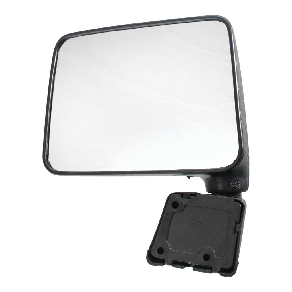Manual Mirror Set For 1987-1995 Suzuki Samurai Manual Folding Textured Black