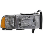 Headlight Set For 1994-2002 Dodge Ram 1500 Ram 2500 Ram 3500 With Corner Light