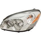 LH & RH Headlight For Buick Lucerne 2006-2011 Halogen w/ Bulbs White Turn Signal
