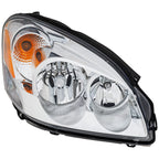 LH & RH Headlight For Buick Lucerne 2006-2011 Halogen w/ Bulbs White Turn Signal