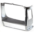 Head light Headlight Doors Headlamp Bezels Set of 2  Driver & Passenger Pair