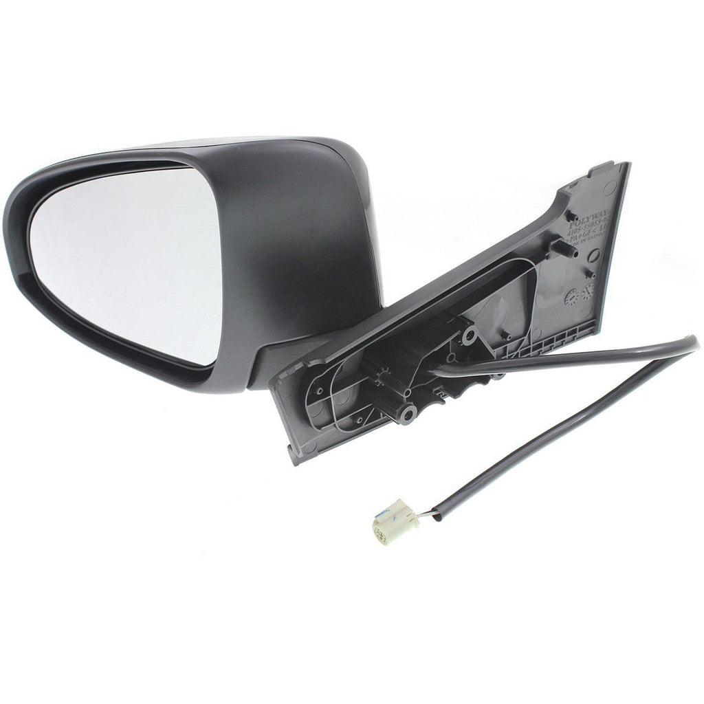 Manual Remote Mirror Set For 2012-2014 Toyota Yaris Hatchback Paint To Match