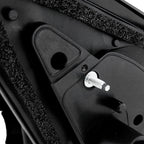 Mirror For 2007-2012 Nissan Sentra Base Left Manual Adjust Non-Heated Non-Fold