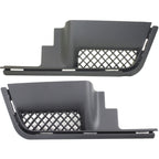 Bumper Filler For 2006-2009 Chevrolet Trailblazer w/ mesh grille Set of 2