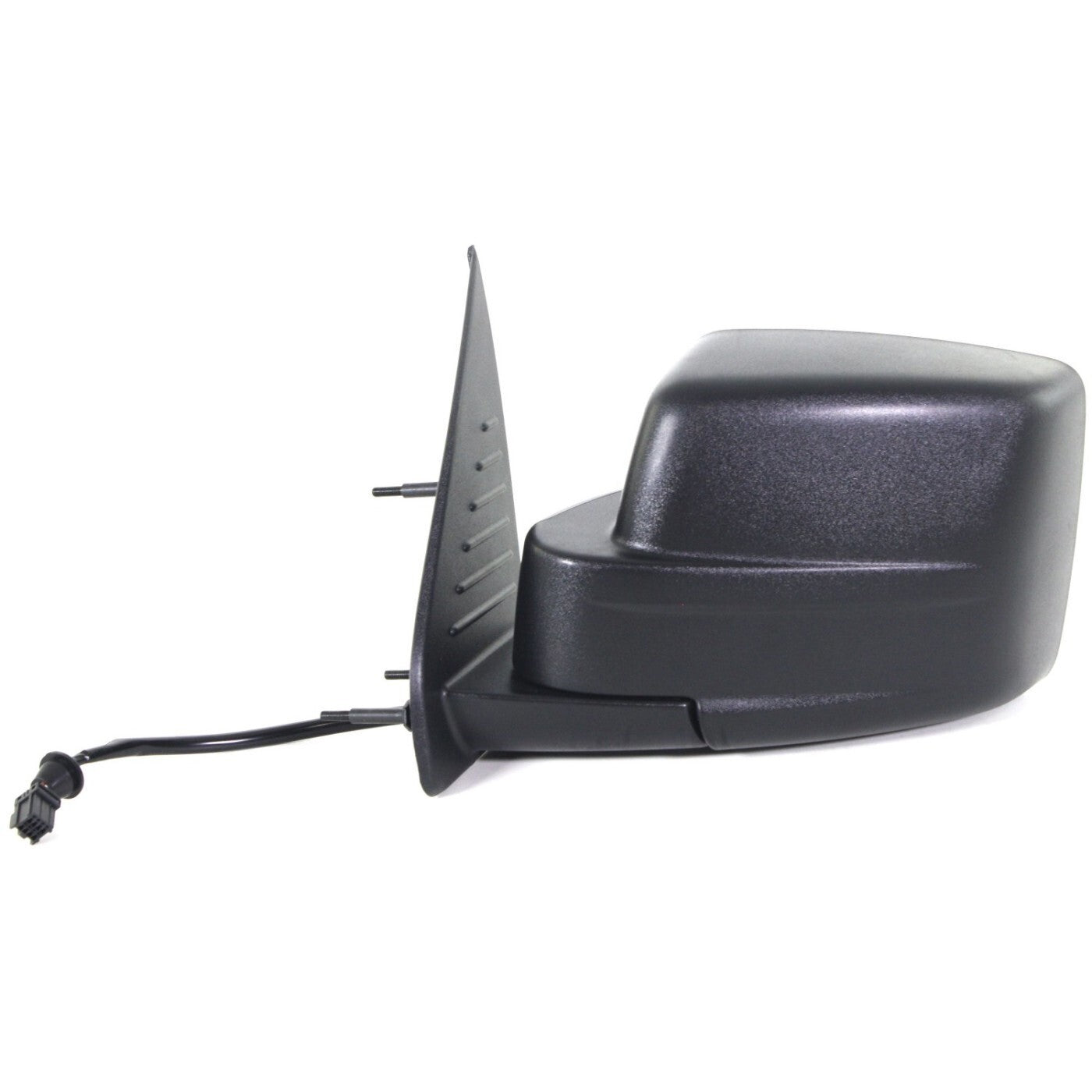 Power Mirror Set For 2008-2012 Jeep Liberty Textured Black Manual Folding