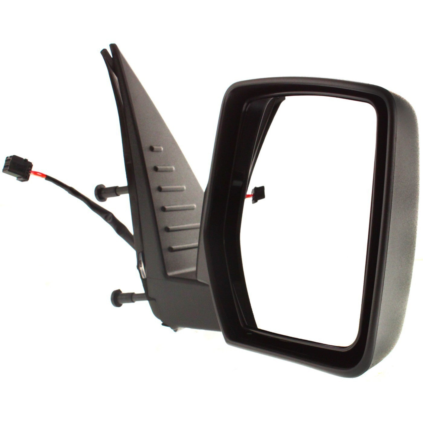 Power Mirror Set For 2008-2012 Jeep Liberty Textured Black Manual Folding