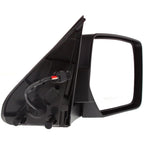 Power Mirror Set For 2008-2012 Jeep Liberty Textured Black Manual Folding