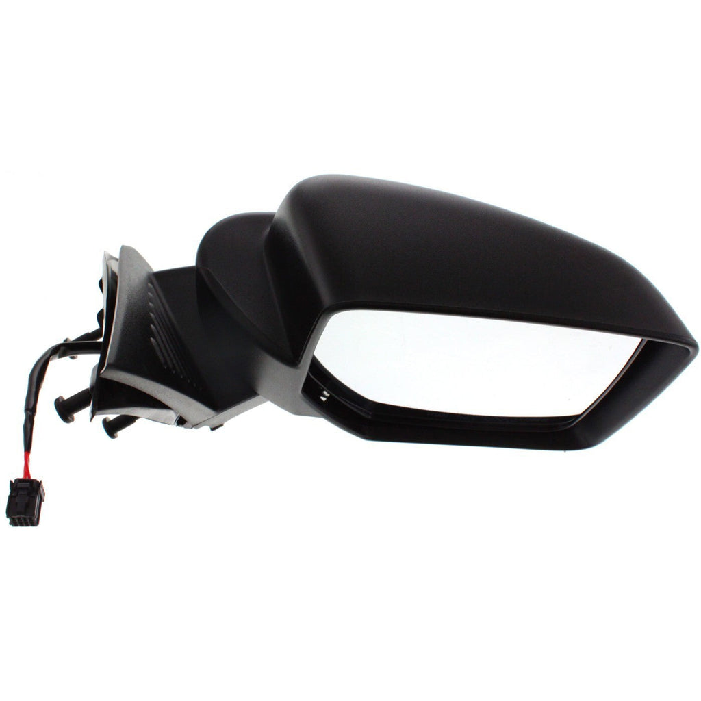 Power Mirror Set For 2008-2012 Jeep Liberty Textured Black Manual Folding