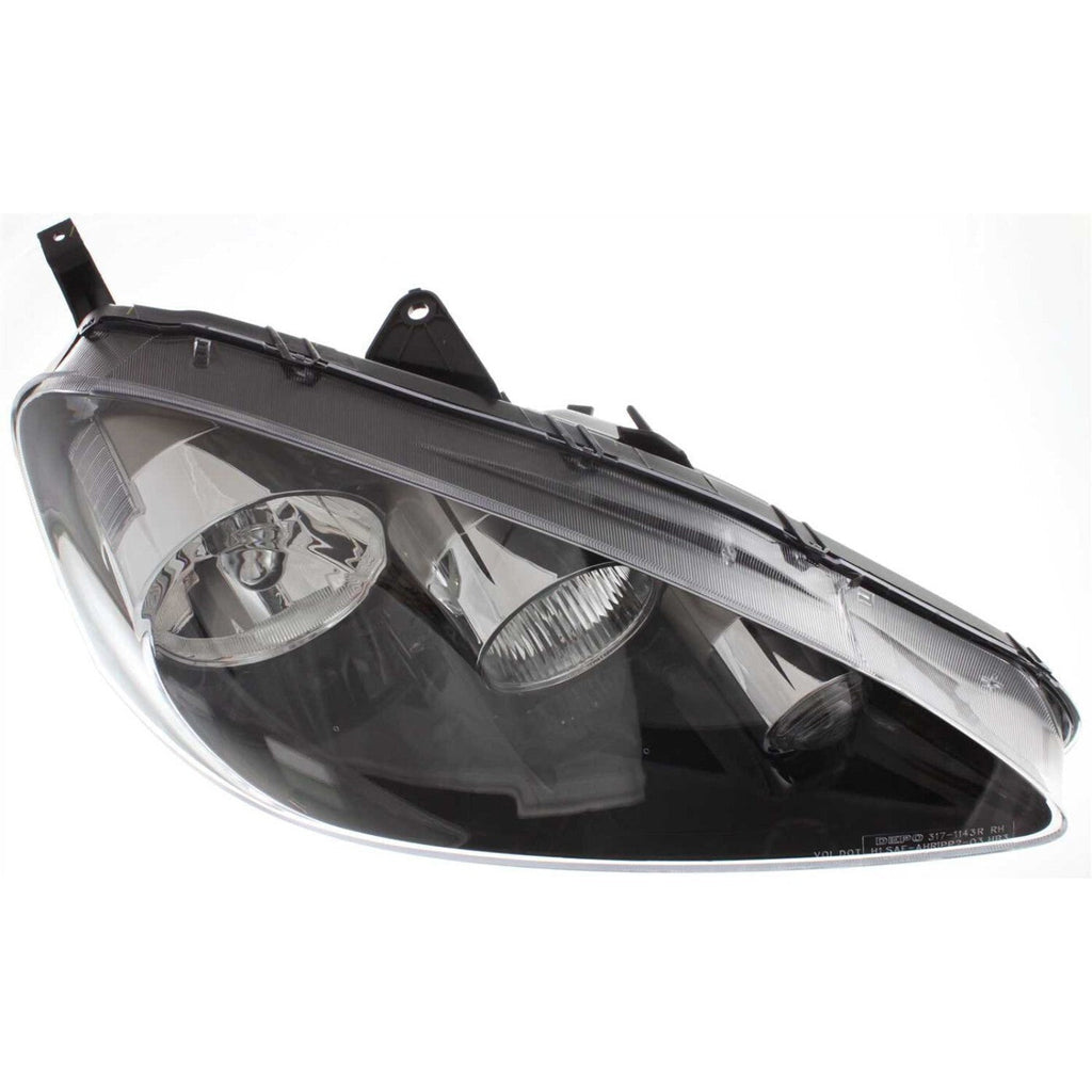Driver and Passenger Side Headlight For Acura RSX 2005-2006 Halogen