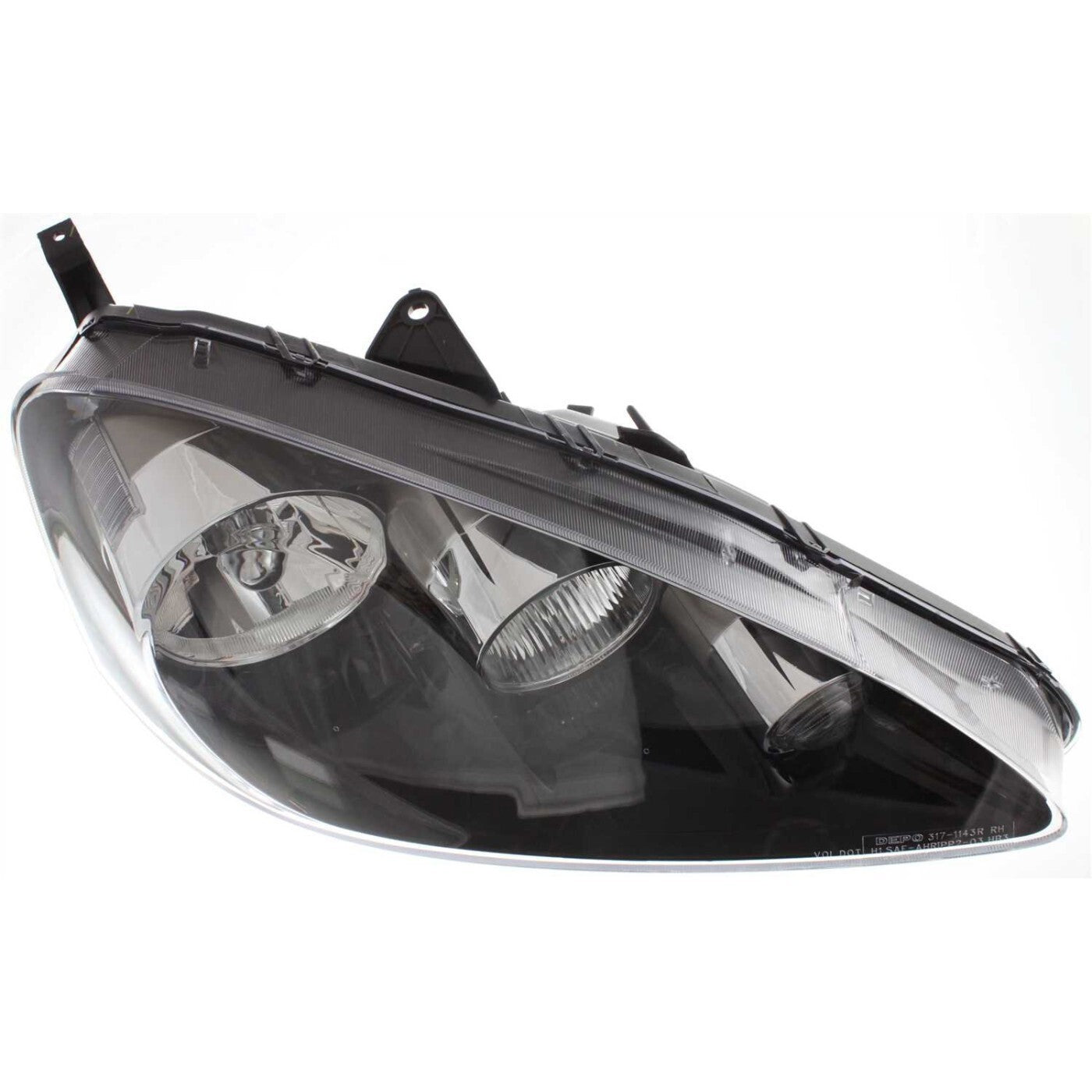 Driver and Passenger Side Headlight For Acura RSX 2005-2006 Halogen