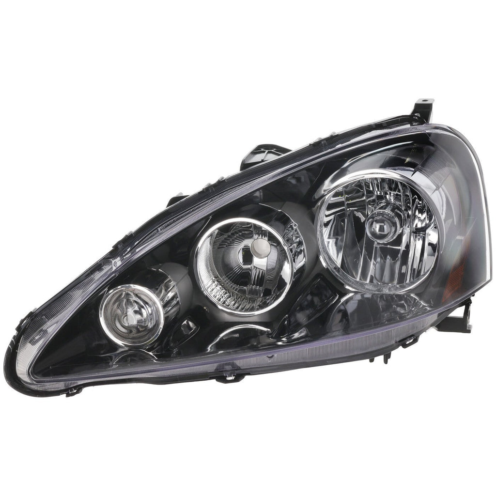 Driver and Passenger Side Headlight For Acura RSX 2005-2006 Halogen