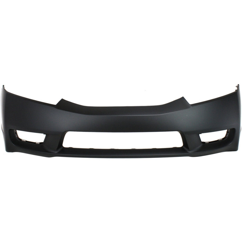 Front Bumper Cover Primed For 2009-2011 Honda Civic Sedan CAPA