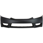 Front Bumper Cover Primed For 2009-2011 Honda Civic Sedan CAPA