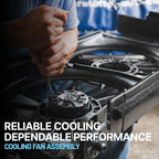 Radiator Cooling Fan For 2011-2020 Dodge Durango 2011-2021 Jeep Grand Cherokee