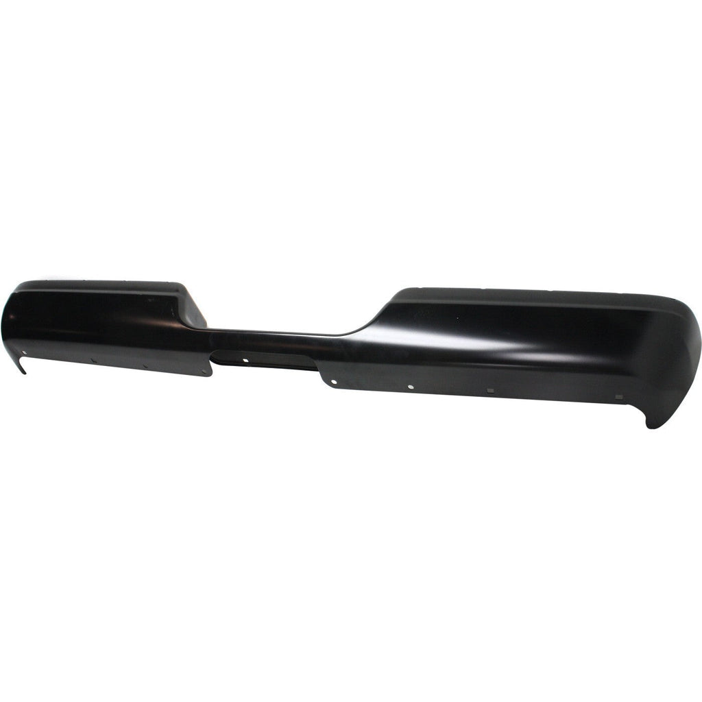 Step Bumper Face Bar For 94-01 Dodge Ram 1500 Powdercoated Black Steel CH1102170