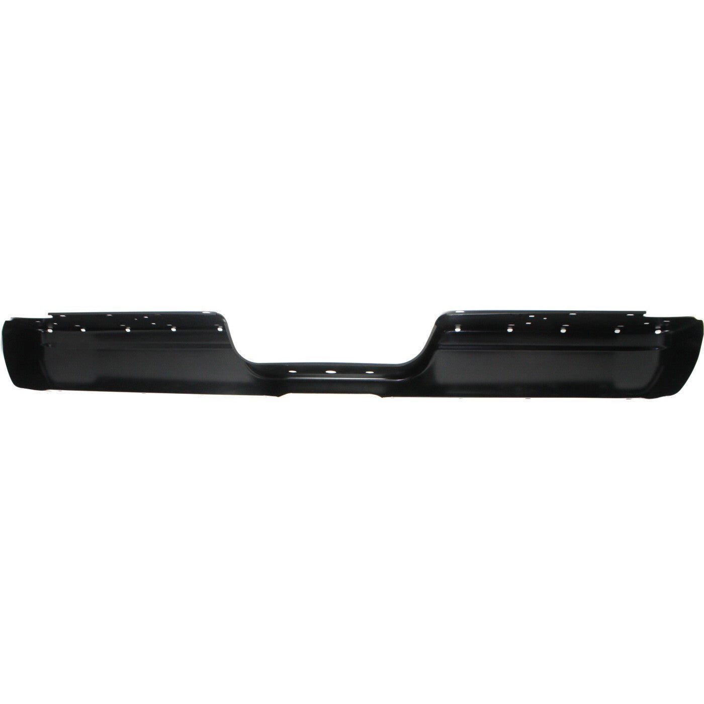 Step Bumper Face Bar For 94-01 Dodge Ram 1500 Powdercoated Black Steel CH1102170