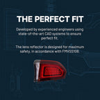 Tail Light Passenger Right Side Outer For 2007-2012 GMC Acadia