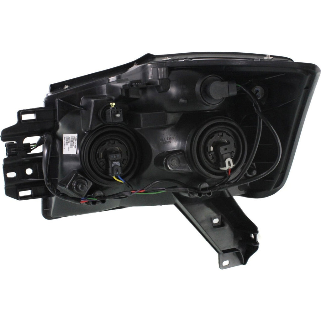 Headlights Headlamps Set For 2008-2015 Nissan Armada Left and Right Pair
