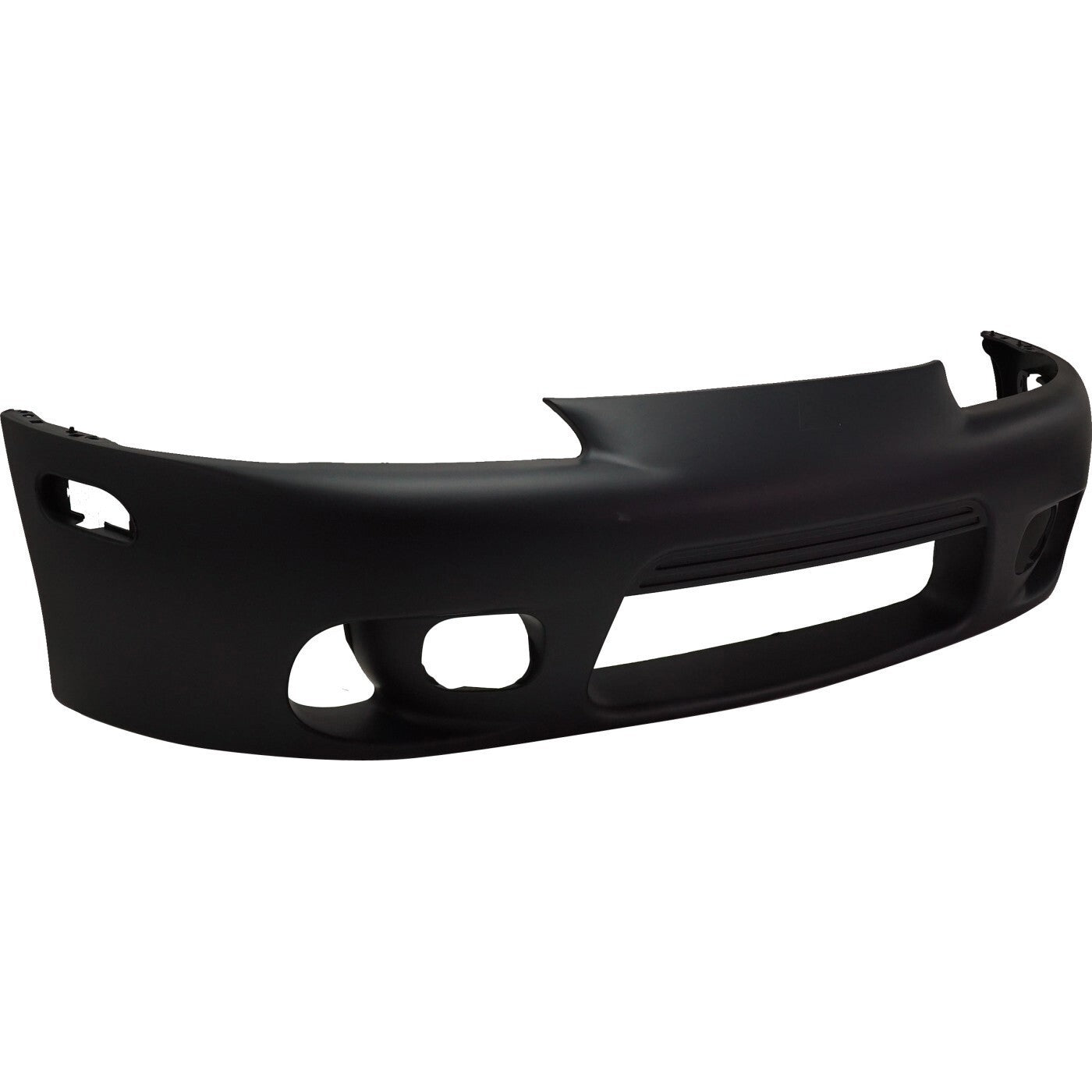 Front Bumper Cover For 1997-1999 Mitsubishi Eclipse Primed With Fog Light Holes