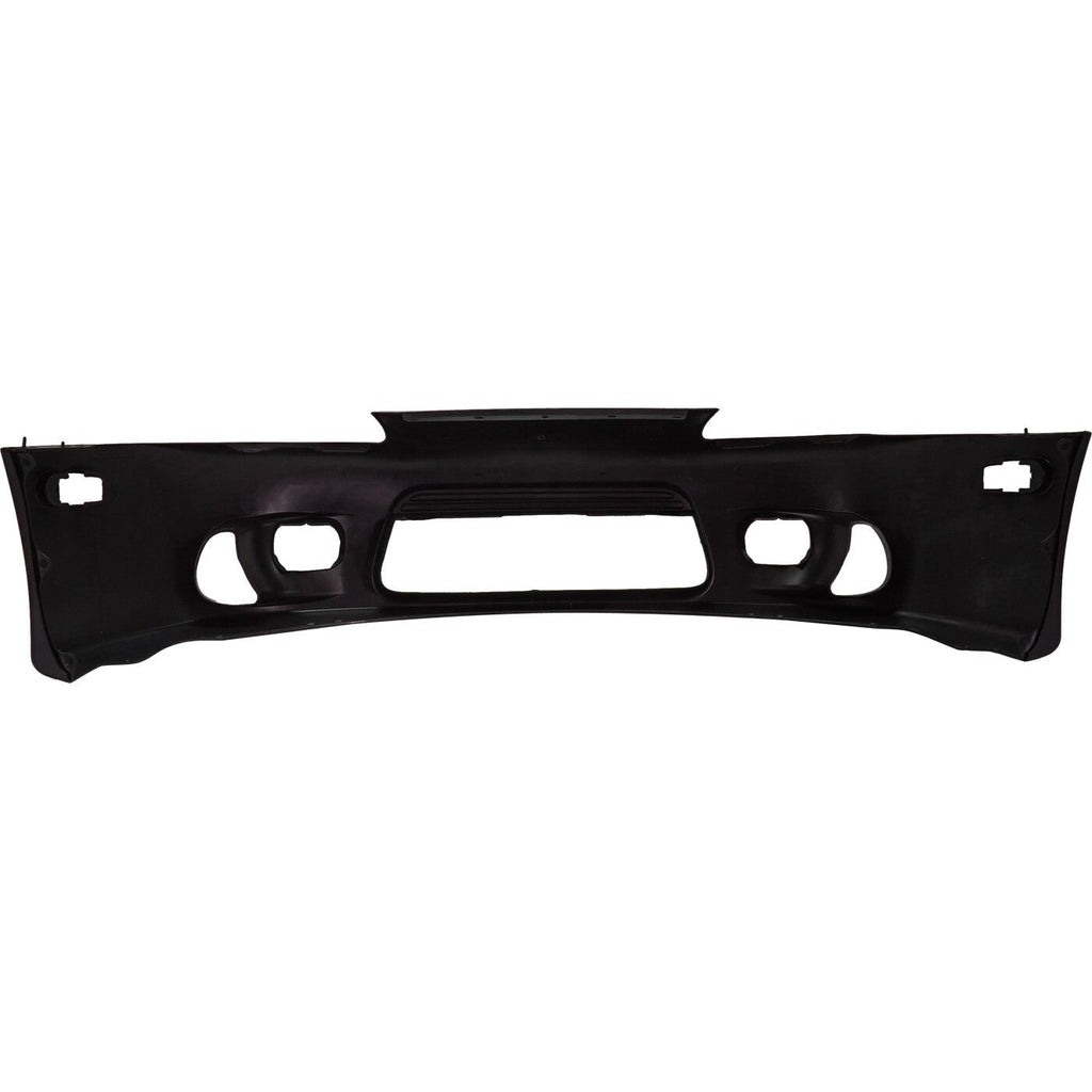 Front Bumper Cover For 1997-1999 Mitsubishi Eclipse Primed With Fog Light Holes