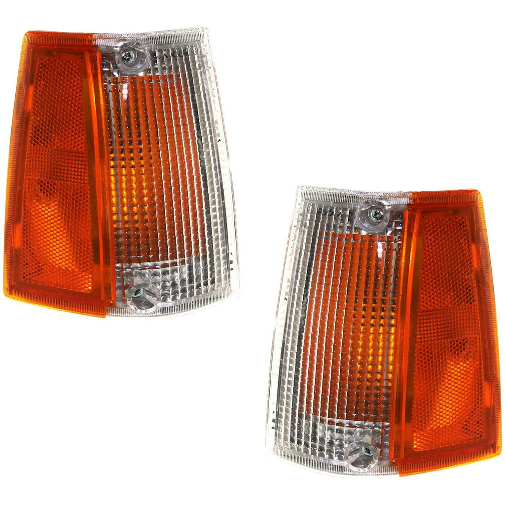 Corner Light Set For 1987-1993 Mazda B2200 B2600 Left and Right Side With bulbs