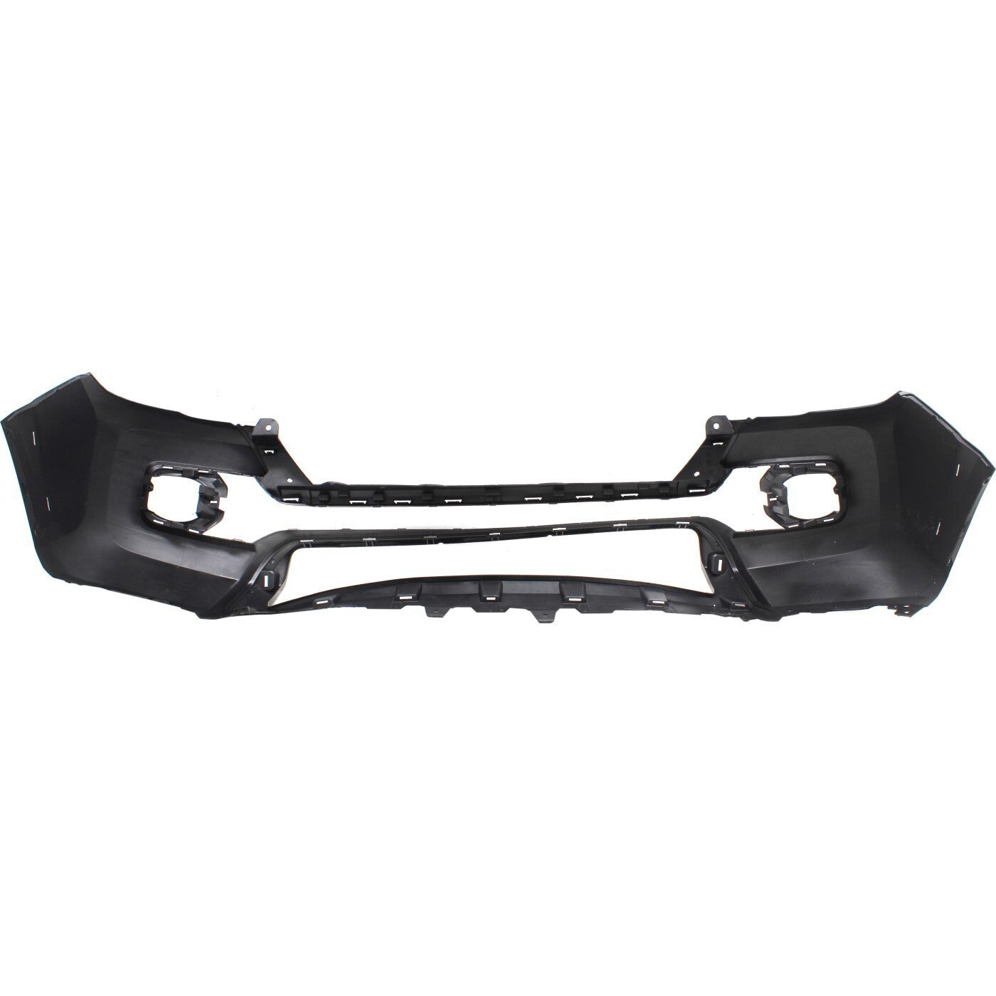 Bumper Cover Kit For 2016-2023 Toyota Tacoma Primed With Fog Light Holes Front