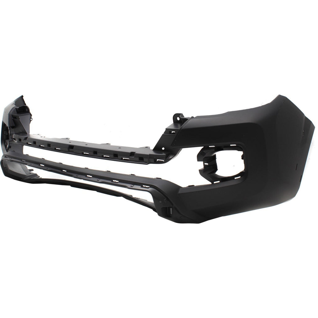 Bumper Cover Kit For 2016-2023 Toyota Tacoma Primed With Fog Light Holes Front