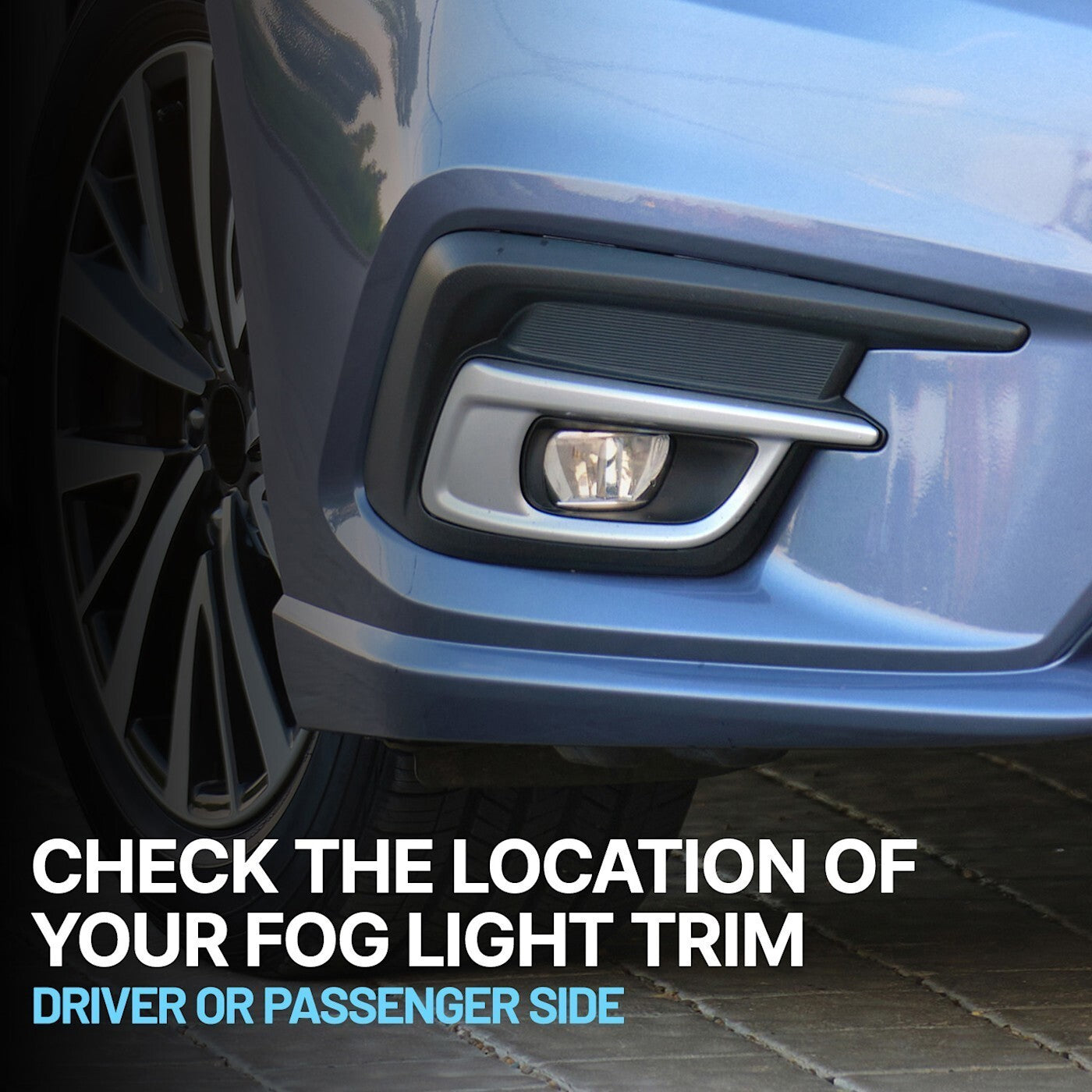 Fog Light Trim Driving Lamp Front Driver Left Side Hand  23335551 for Terrain