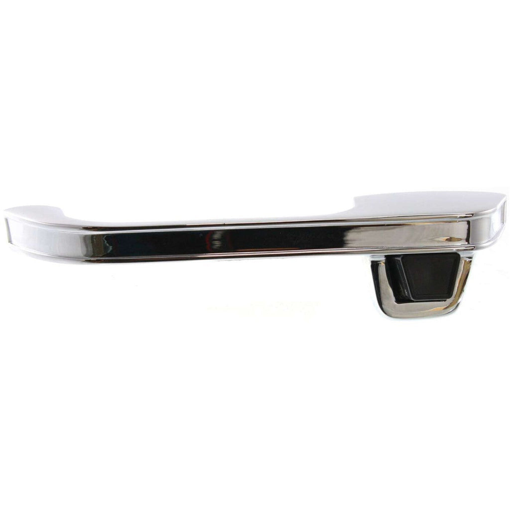 Exterior Door Handle For 78-86 Chevrolet C10 87 R10 Set of 2 Front Chrome Metal