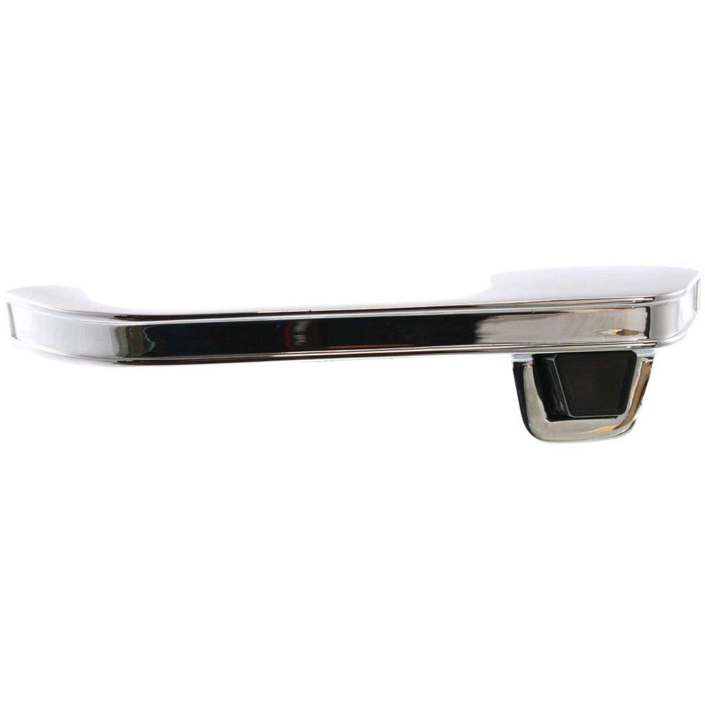 Exterior Door Handle For 78-86 Chevrolet C10 87 R10 Set of 2 Front Chrome Metal
