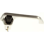 Exterior Door Handle For 78-86 Chevrolet C10 87 R10 Set of 2 Front Chrome Metal