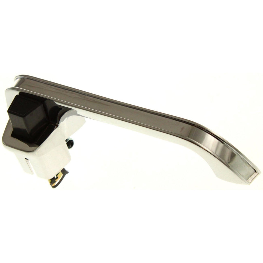 Exterior Door Handle For 78-86 Chevrolet C10 87 R10 Set of 2 Front Chrome Metal