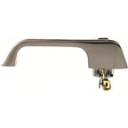 Exterior Door Handle For 78-86 Chevrolet C10 87 R10 Set of 2 Front Chrome Metal