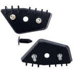 Set of 2 Bumper Face Bar Brackets Retainer Mounting Braces Left & Right Pair