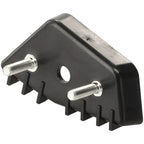 Set of 2 Bumper Face Bar Brackets Retainer Mounting Braces Left & Right Pair