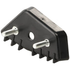 Set of 2 Bumper Face Bar Brackets Retainer Mounting Braces Left & Right Pair