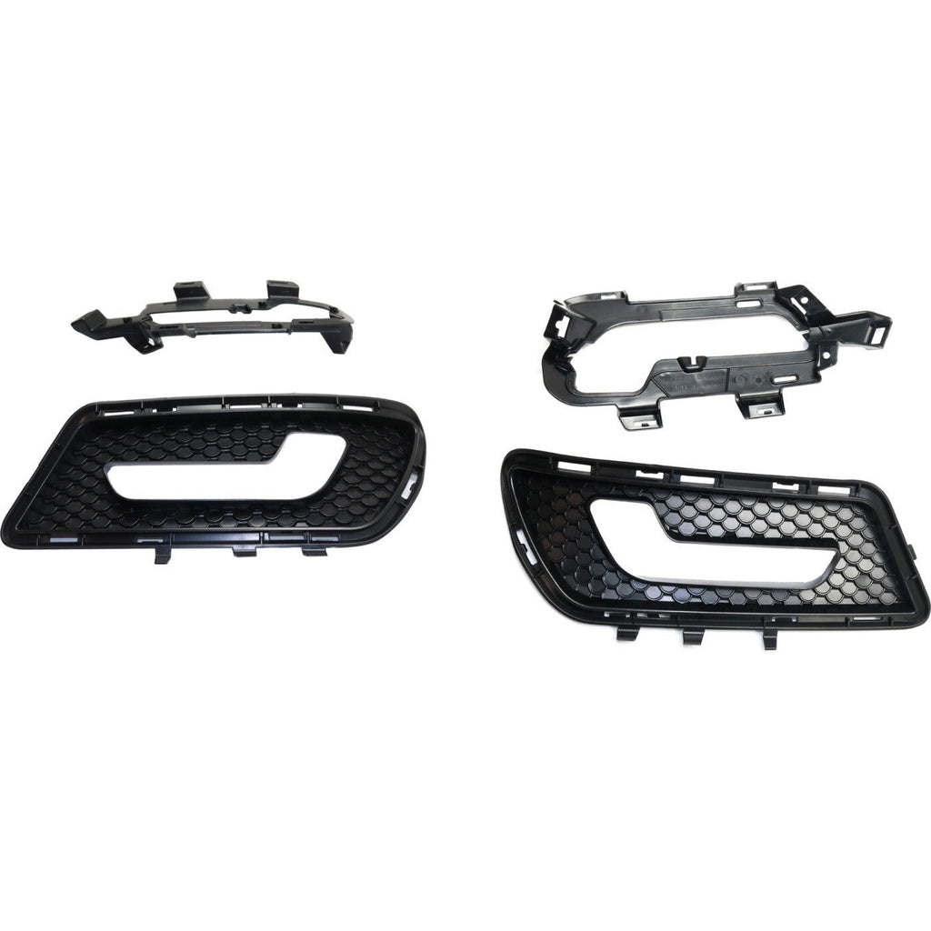 Fog Light Trim For 2010-2013 Mercedes-Benz E350 Driver and Passenger Side