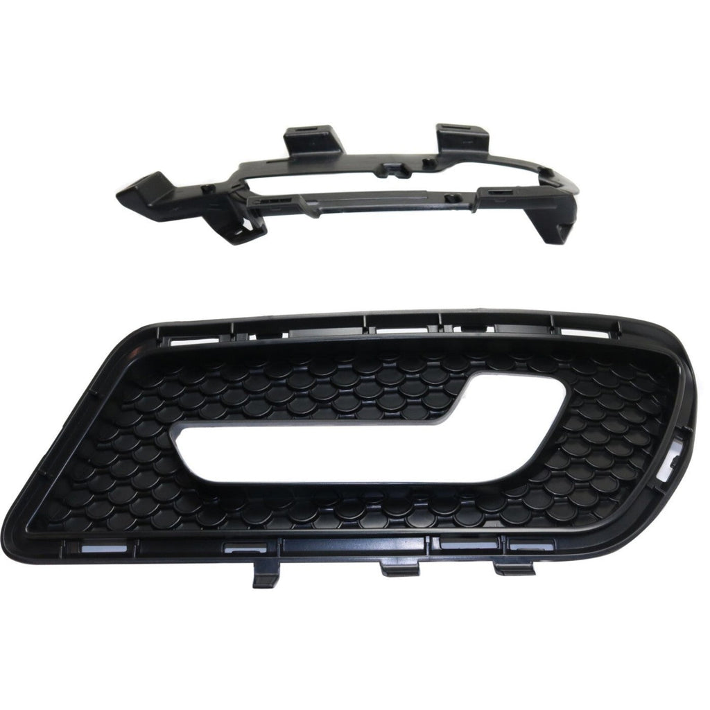 Fog Light Trim For 2010-2013 Mercedes-Benz E350 Driver and Passenger Side
