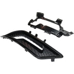 Fog Light Trim For 2010-2013 Mercedes-Benz E350 Driver and Passenger Side