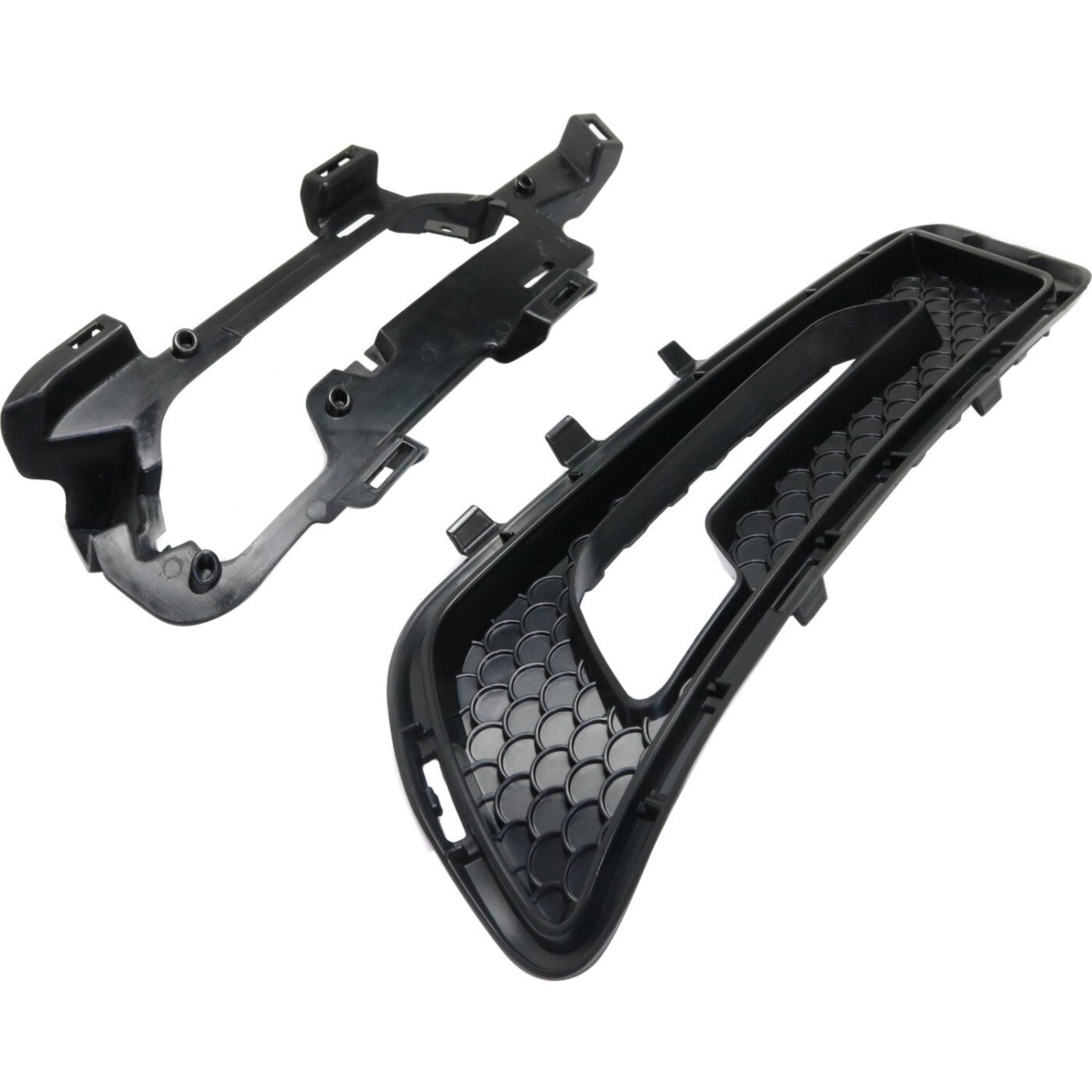 Fog Light Trim For 2010-2013 Mercedes-Benz E350 Driver and Passenger Side