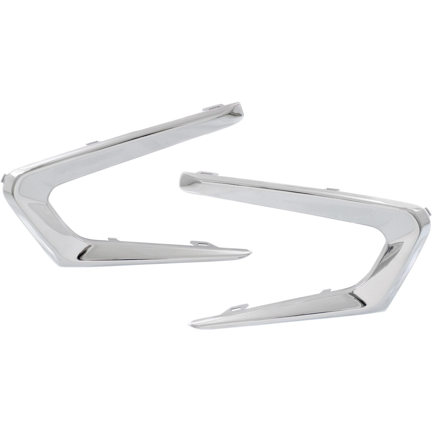 Front Bumper Trim Set For 2016-2018 Chevrolet Malibu Chrome 23478376 23478375