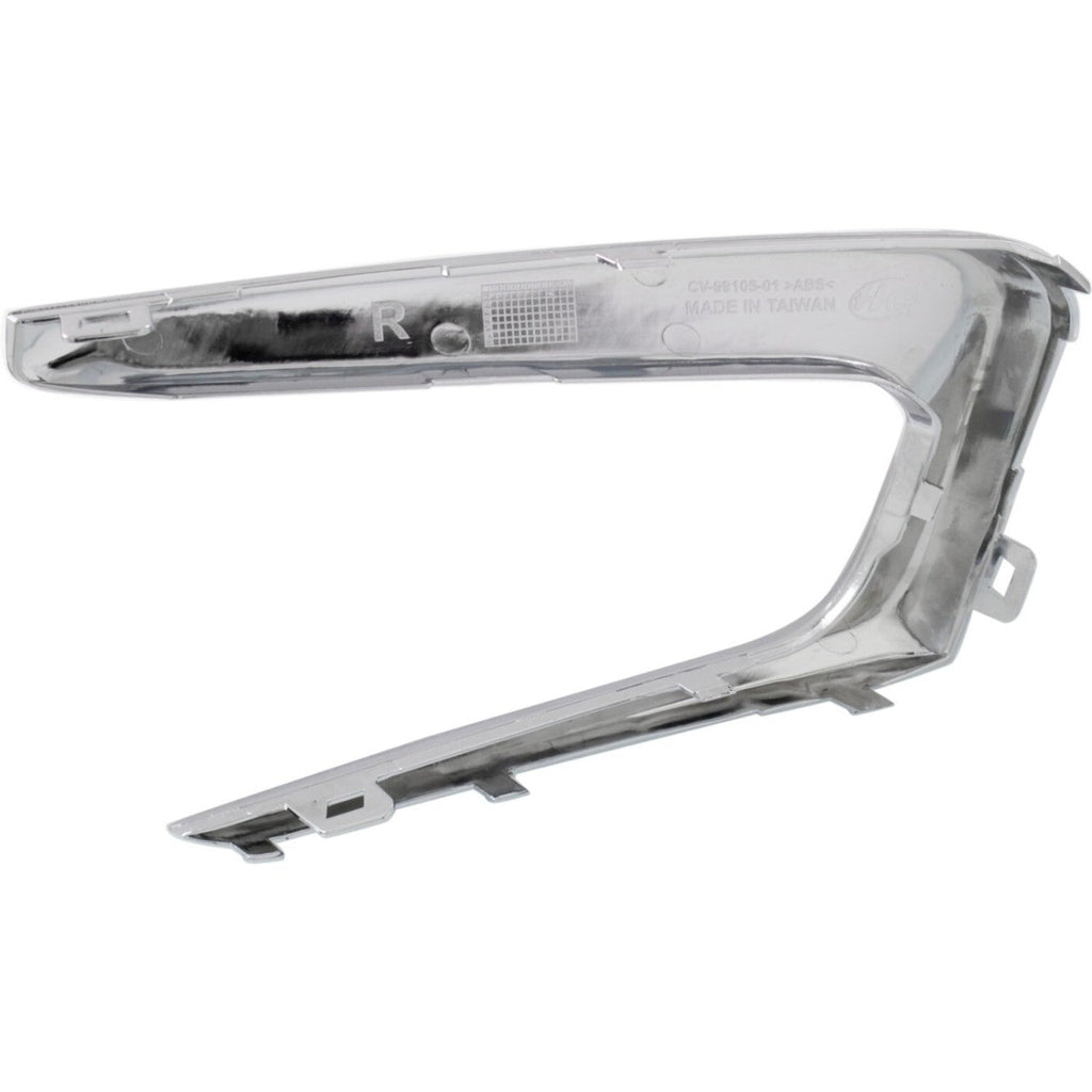 Front Bumper Trim Set For 2016-2018 Chevrolet Malibu Chrome 23478376 23478375