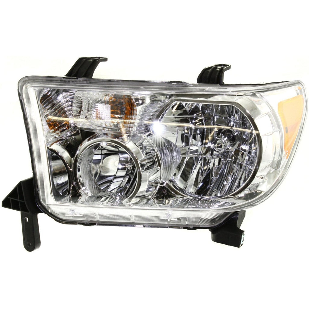 Headlight Set For 2007-2013 Toyota Tundra 2008-2016 Sequoia LH RH w/ bulb