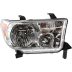 Headlight Set For 2007-2013 Toyota Tundra 2008-2016 Sequoia LH RH w/ bulb