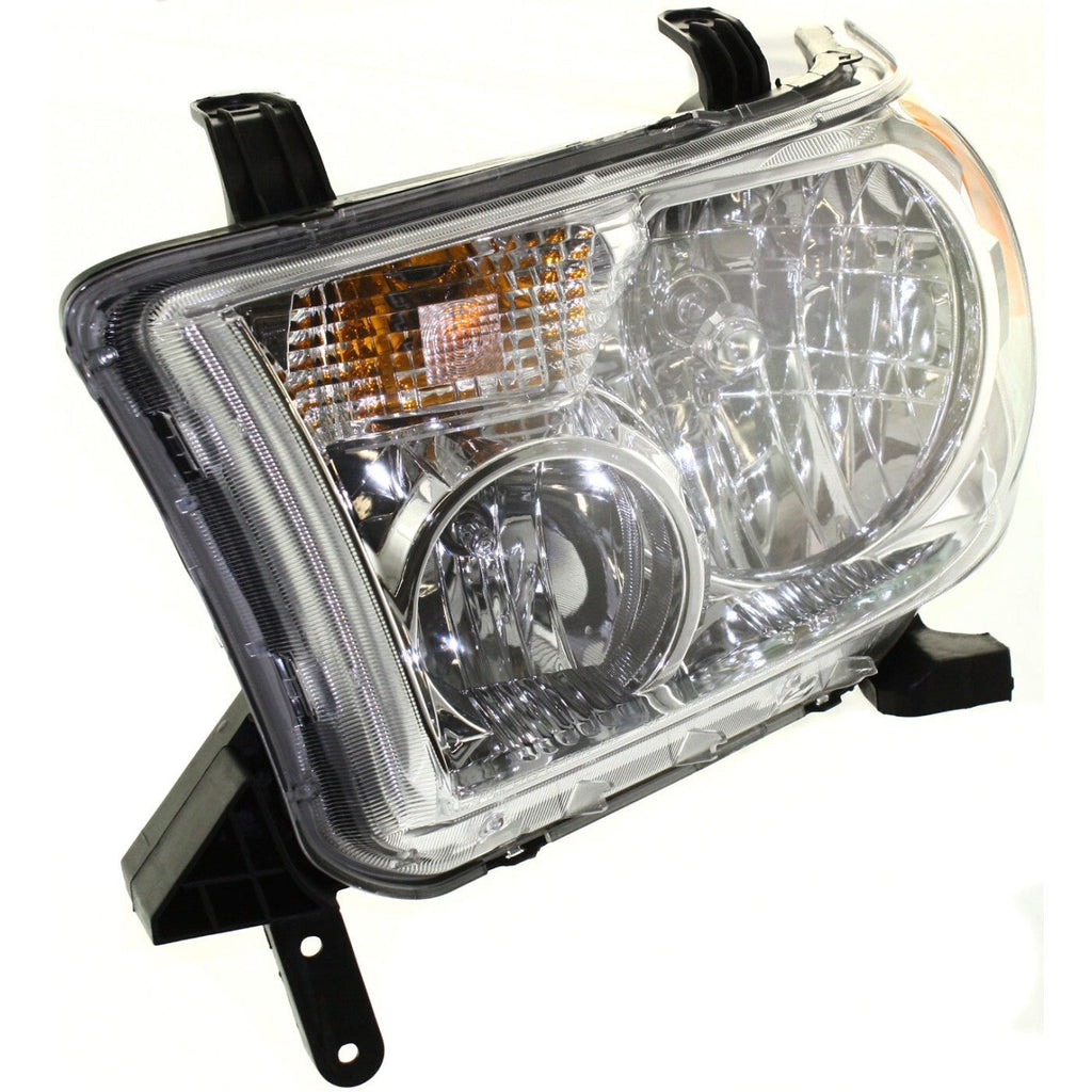 Headlight Set For 2007-2013 Toyota Tundra 2008-2016 Sequoia LH RH w/ bulb