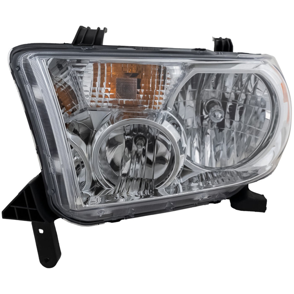 Headlight Set For 2007-2013 Toyota Tundra 2008-2016 Sequoia LH RH w/ bulb