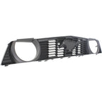 Grille For 2010-2012 Ford Mustang Textured Gray Plastic