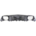 Grille For 2010-2012 Ford Mustang Textured Gray Plastic